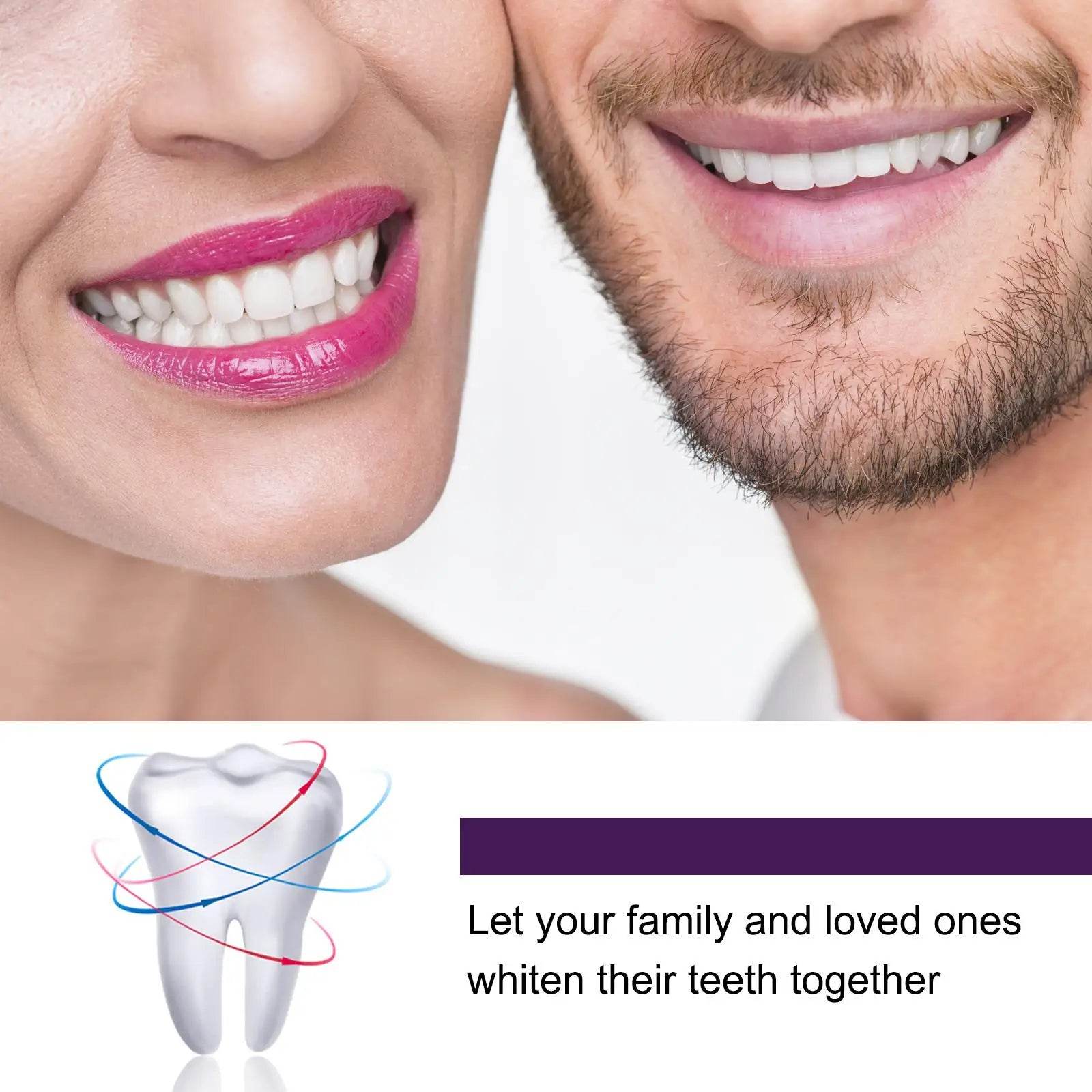 EELHOE PURPLE WHITENING TOOTHPASTE STAIN REMOVAL 🅱 - My Store