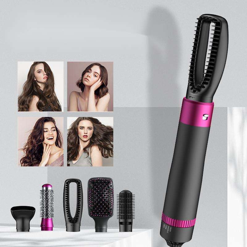 5-in-1 Hot Air Brush: Dry, Style, Volumize Ionic Bliss Hot Air Brush for Perfect Hair 🅱 - My Store