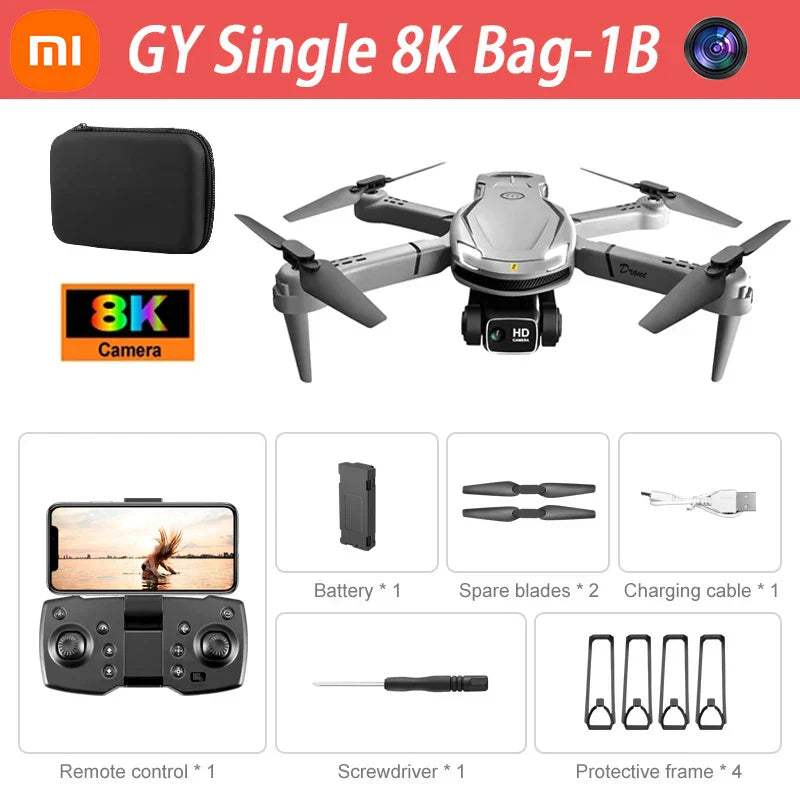 XIAOMI MIJIA V88 Drone 8K HD Dual Camera with 15000m Range, 5G WiFi, and 45-Minute Flight Time - My Store