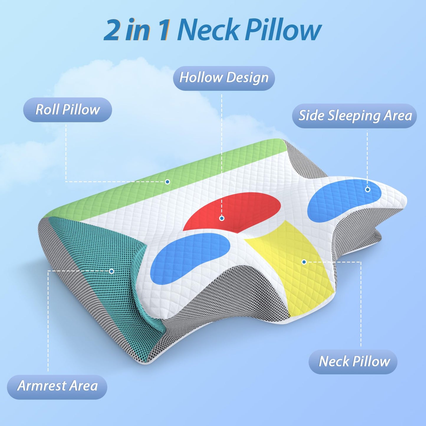 Back Medical Pillow- وسادة دعم الظهر