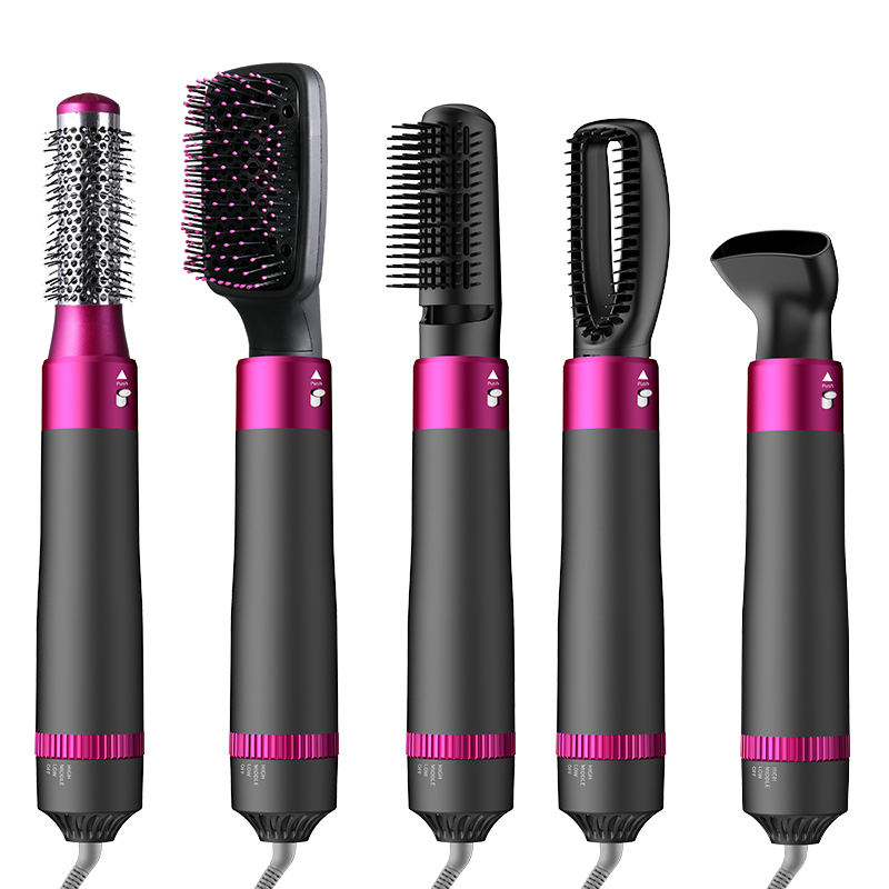 5-in-1 Hot Air Brush: Dry, Style, Volumize Ionic Bliss Hot Air Brush for Perfect Hair 🅱 - My Store