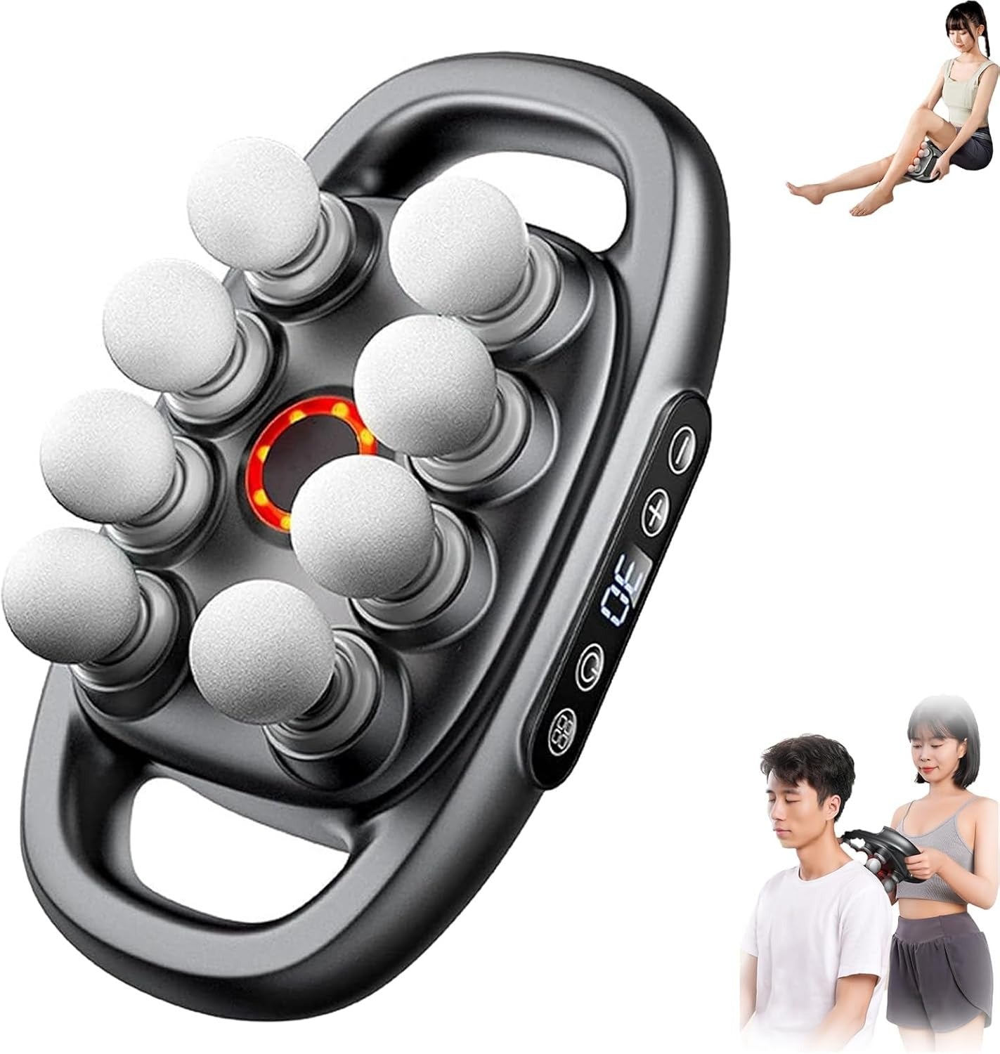 8 Heads Deep Tissue Massage Gun - My Store