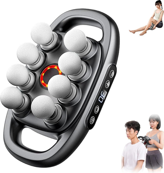 8 Heads Deep Tissue Massage Gun - My Store