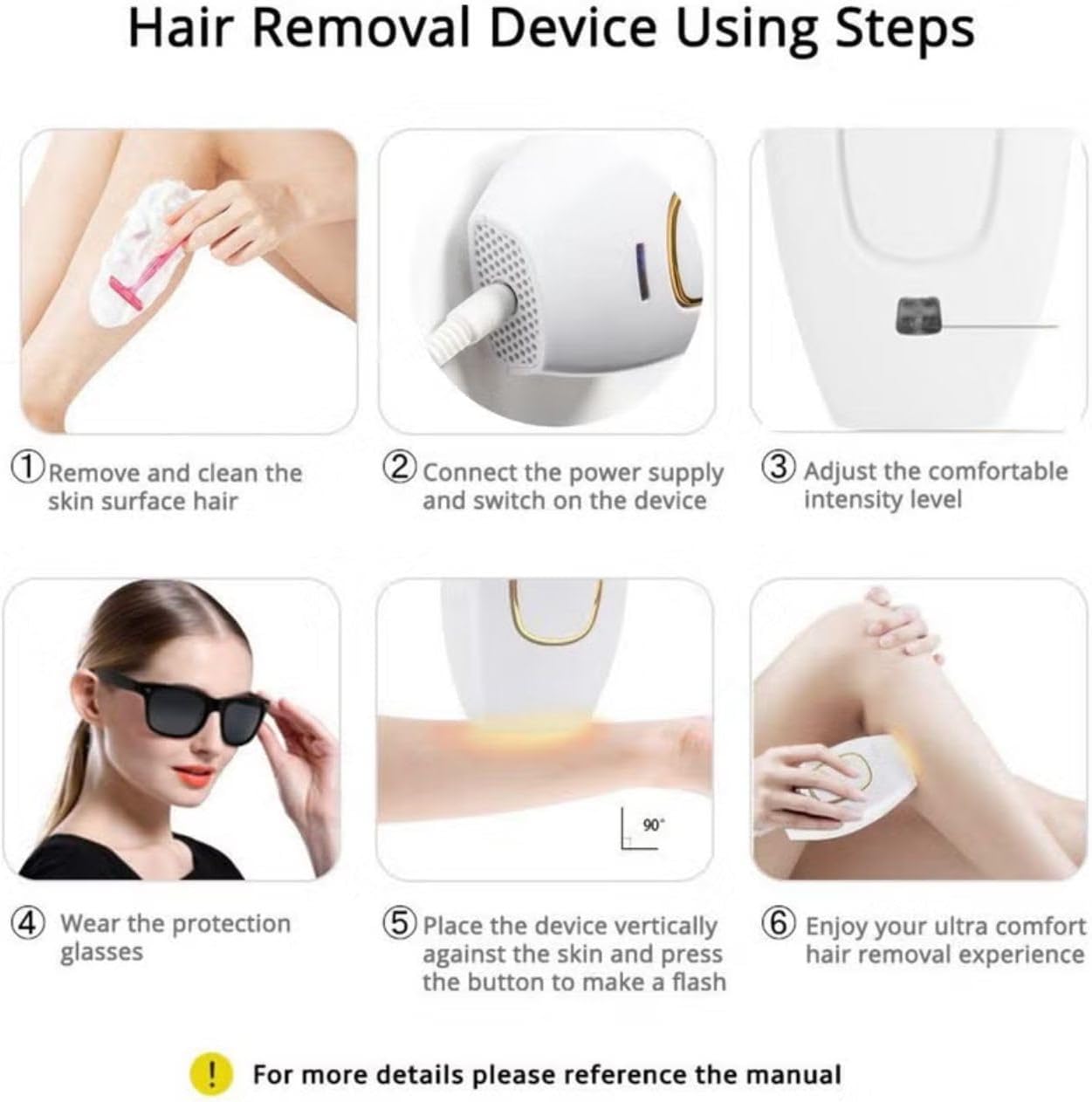 IPL Hair Removal Laser Epilator Women 🅱 - My Store