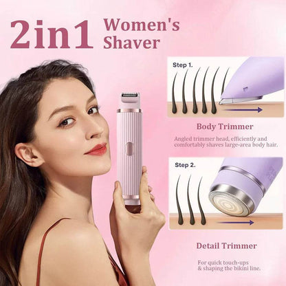 2 in 1 Women Body Shaver - My Store