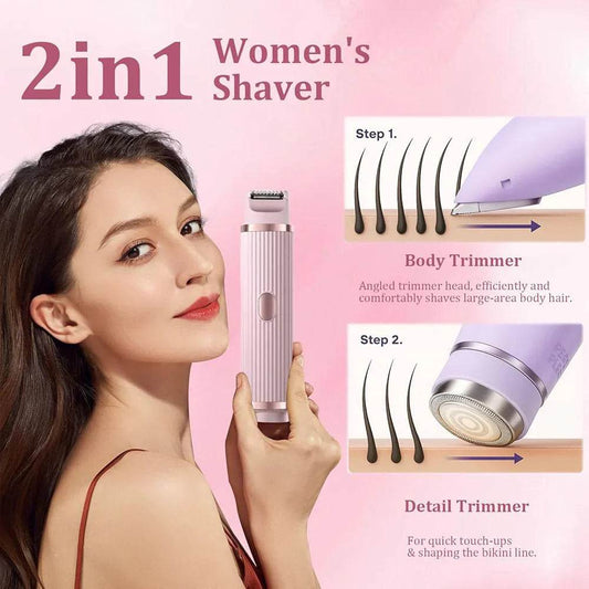 2 in 1 Women Body Shaver - My Store
