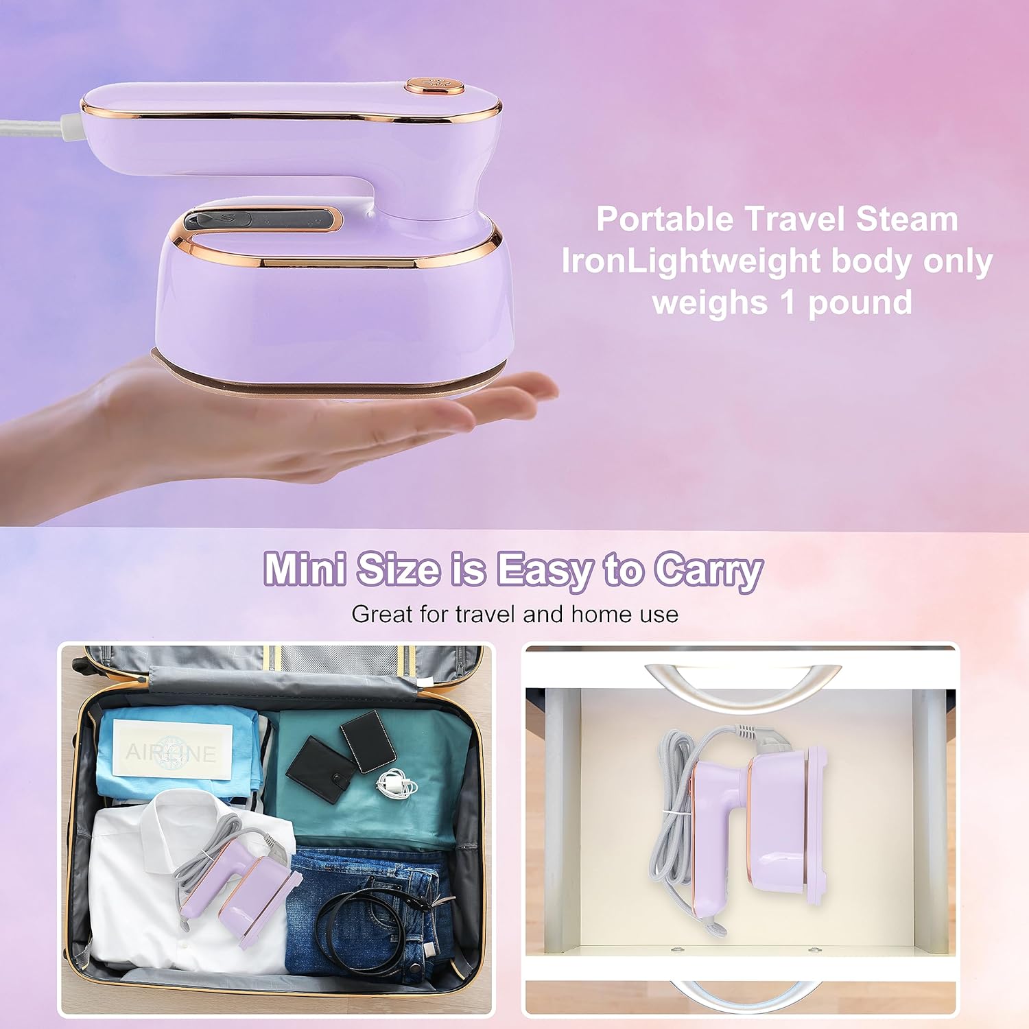 New Model Portable Mini Ironing Machine 🅱 - My Store
