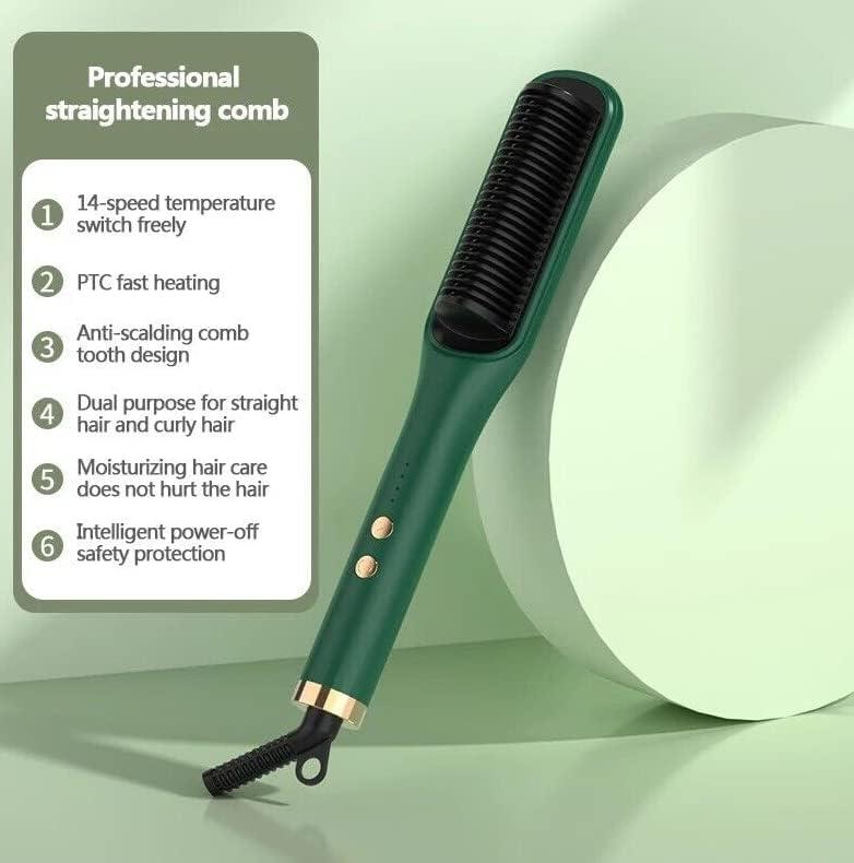 Electric Hair Straightener Comb for Black Hair - Men and Women 🅱 - My Store