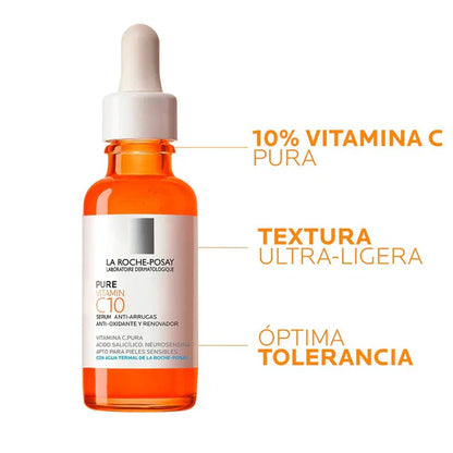 LA ROCHE-POSAY Pure Vitamin C10 Serum 30 ml  🅱 - My Store