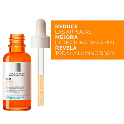 LA ROCHE-POSAY Pure Vitamin C10 Serum 30 ml  🅱 - My Store