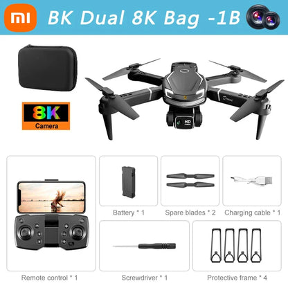 XIAOMI MIJIA V88 Drone 8K HD Dual Camera with 15000m Range, 5G WiFi, and 45-Minute Flight Time - My Store
