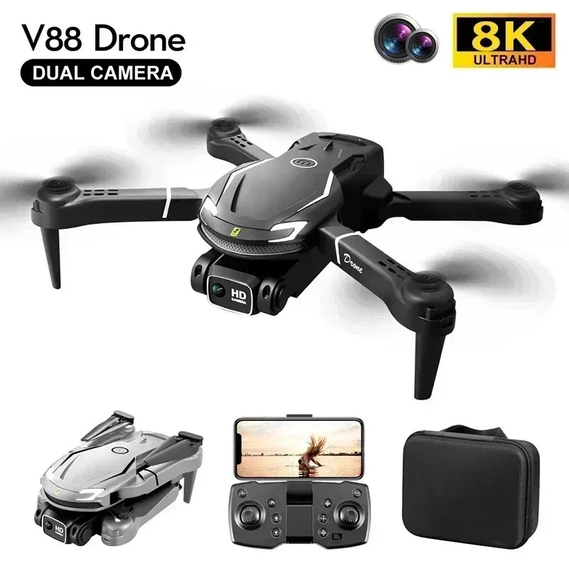 XIAOMI MIJIA V88 Drone 8K HD Dual Camera with 15000m Range, 5G WiFi, and 45-Minute Flight Time - My Store