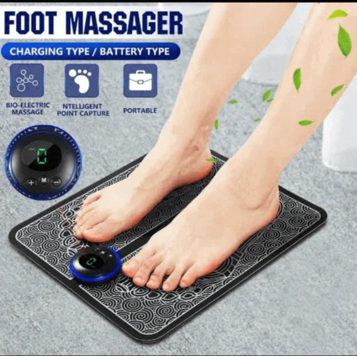Ems Foot Massager Pad Foot Pulse Therapy Device 🅱 - My Store