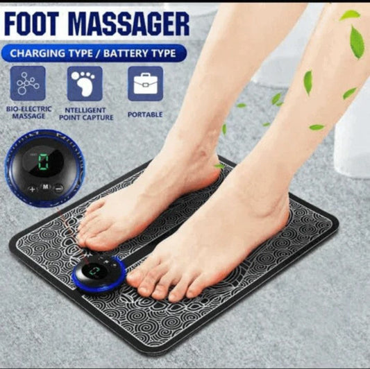Ems Foot Massager Pad Foot Pulse Therapy Device 🅱 - My Store