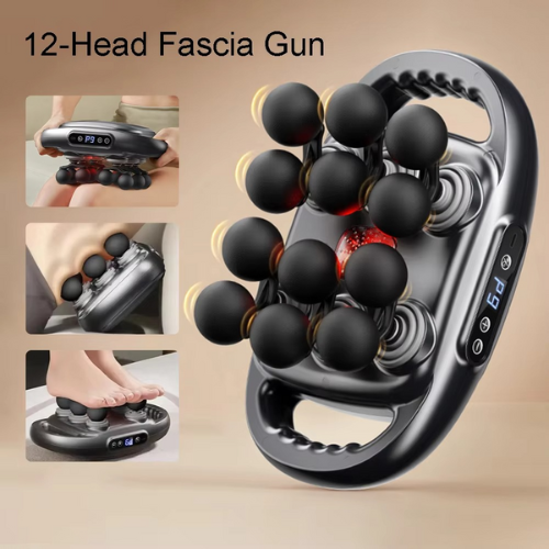 12-Headed Massage Gun for Full Body Muscle Relaxation Pain Relief - My Store