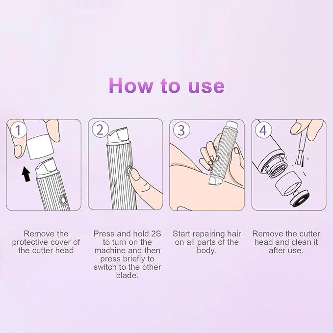 2 in 1 Women Body Shaver - My Store