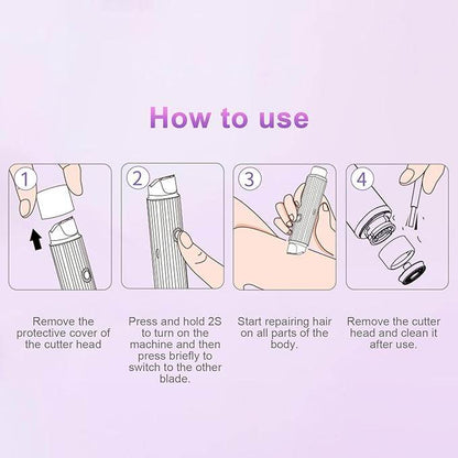 2 in 1 Women Body Shaver - My Store