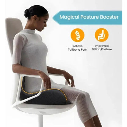 Travel Seat Cushion Memory Foam U-Shaped Pillow for Chair Cushion Pad Car Office Hip Support Massage Orthopedic Pillow