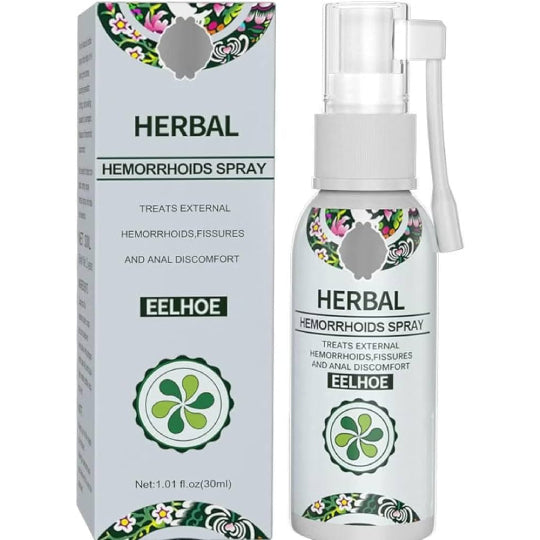 EELHOE Herbal Hemorrhoids Spray - Soothing Relief with Natural Ingredients - Fast-Acting Formula for Hemorrhoid Discomfort - 30ML