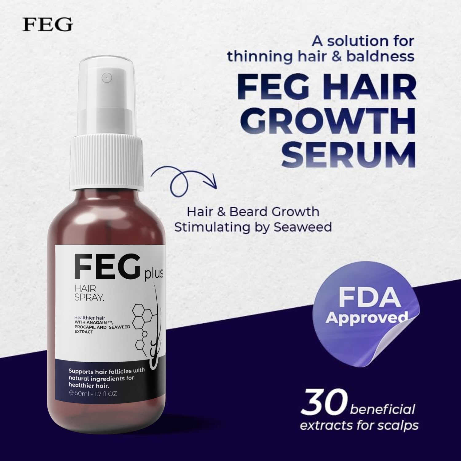 FEG Plus Hair Spray 🅱 - My Store