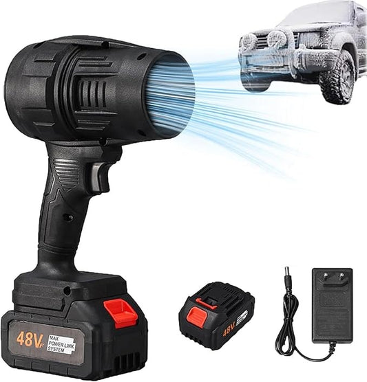 TurboJet Mini Blower – 48V Lithium-Powered Handheld Air Force - My Store