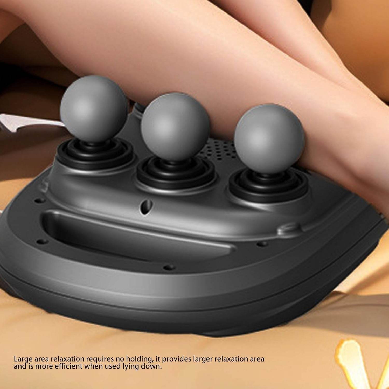 6 Heads Massager Gun for Muscle Relief Deep Tissue Percussion for Neck Cervical Spine Full Body - My Store